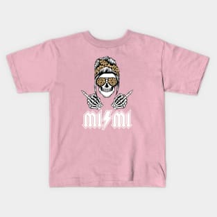 Skull Mom AC/DC-Mimi Kids T-Shirt